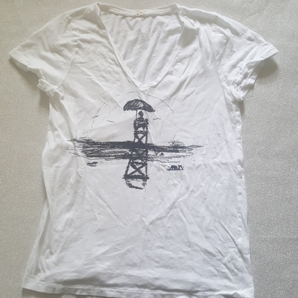 J crew t shirt size L
